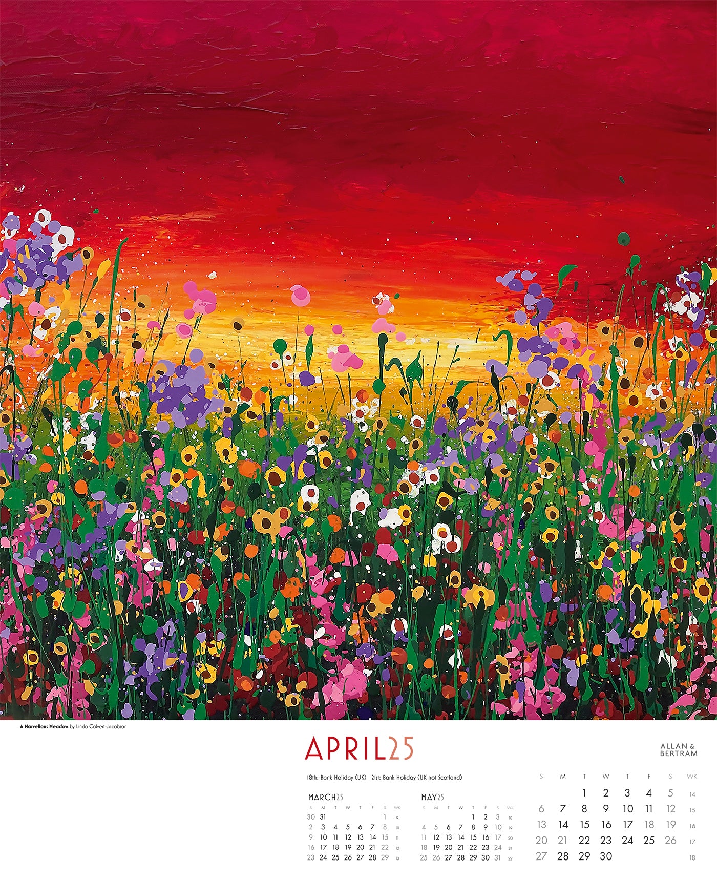 Art Wall Calendar