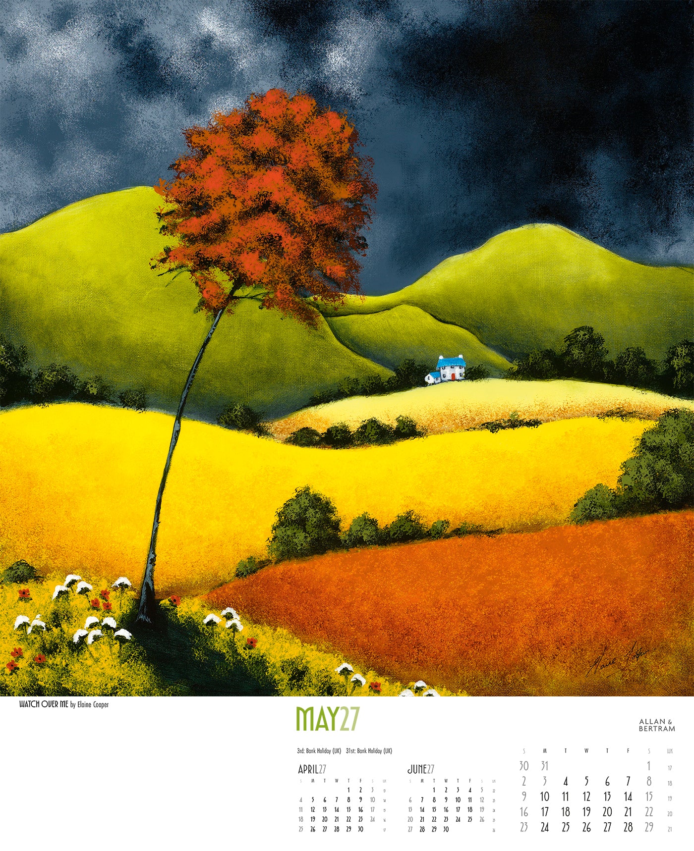 Art Wall Calendar