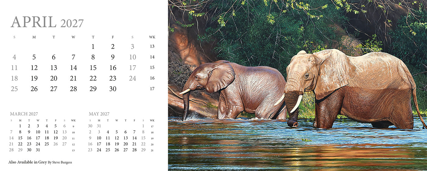 Call of the Wild Desk Calendar