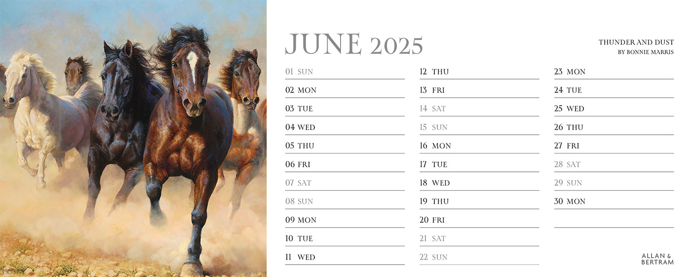 Call of the Wild Desk Calendar