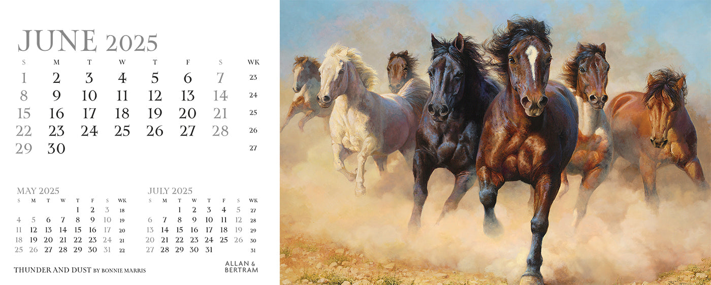 Call of the Wild Desk Calendar