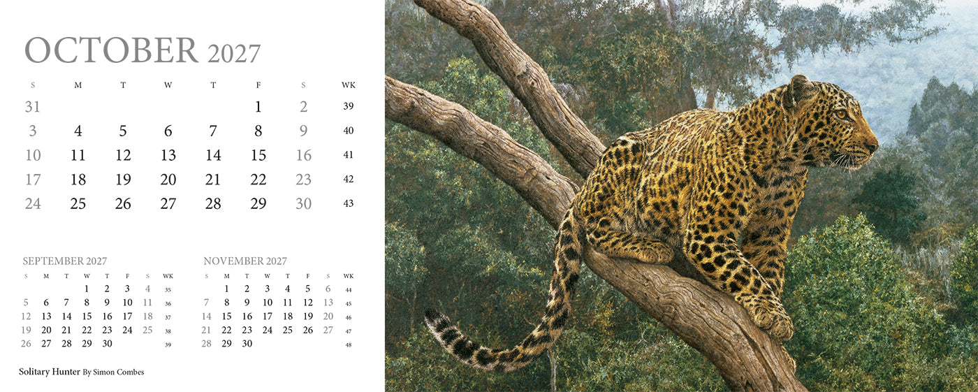 Call of the Wild Desk Calendar