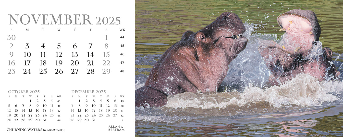 Call of the Wild Desk Calendar