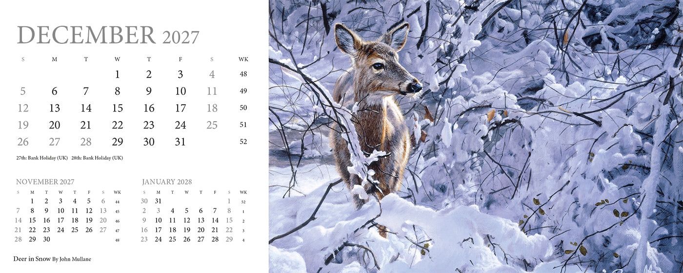 Call of the Wild Desk Calendar