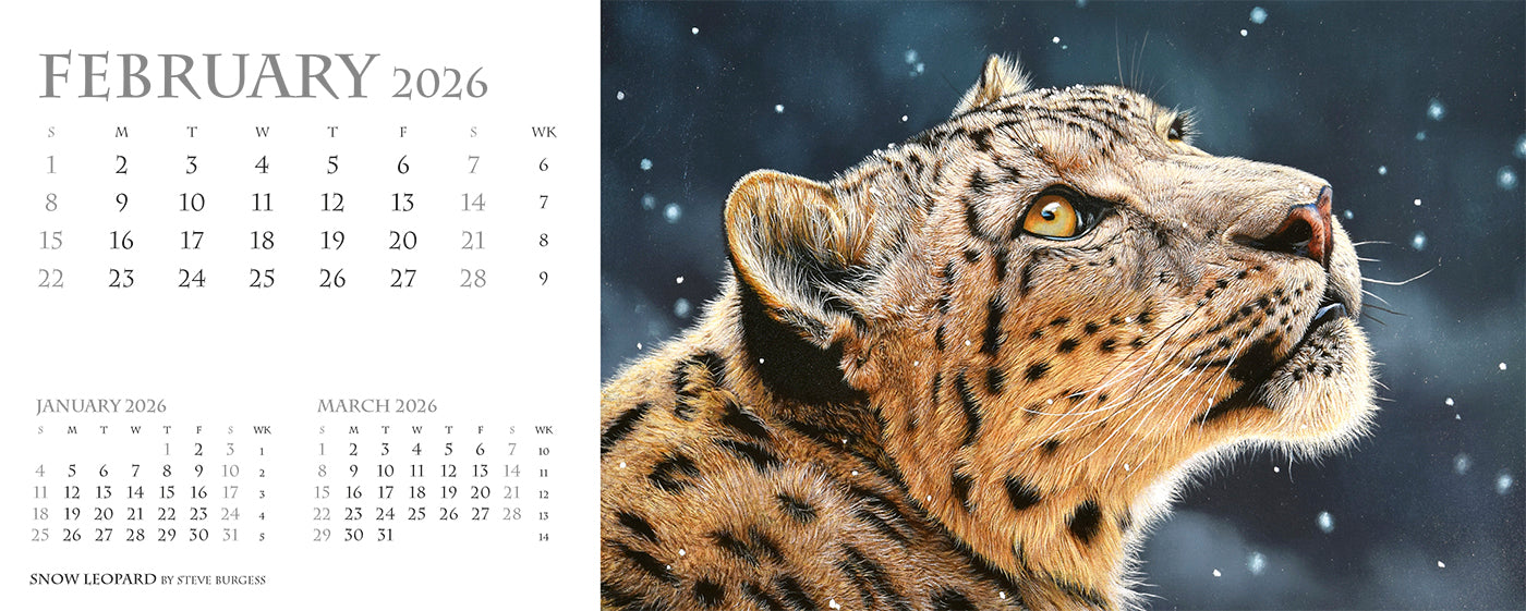 Call of the Wild Desk Calendar