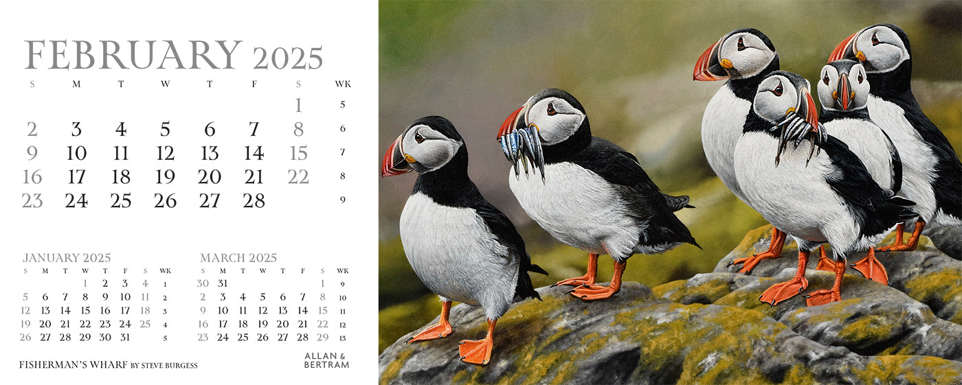 Call of the Wild Desk Calendar