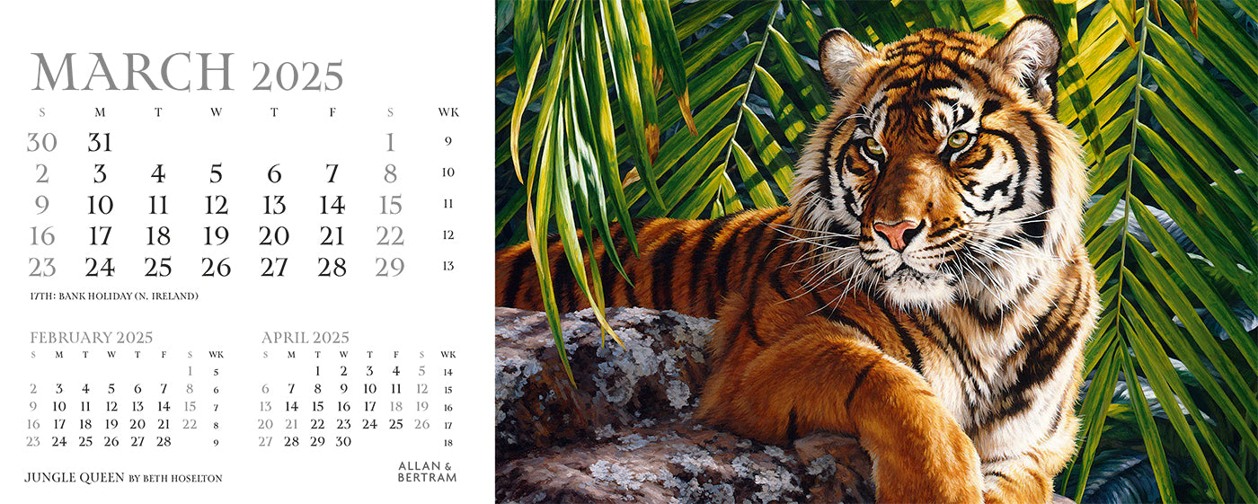 Call of the Wild Desk Calendar