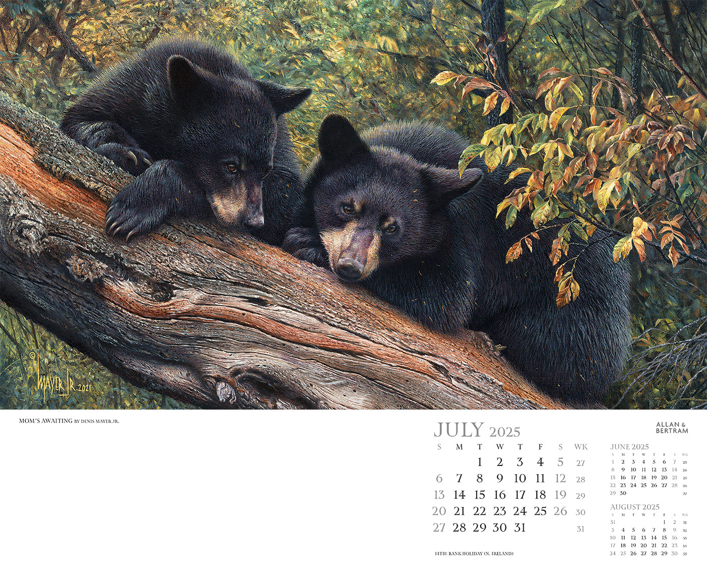 Call of the Wild Wall Calendar