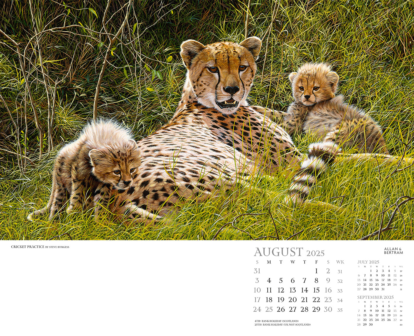 Call of the Wild Wall Calendar