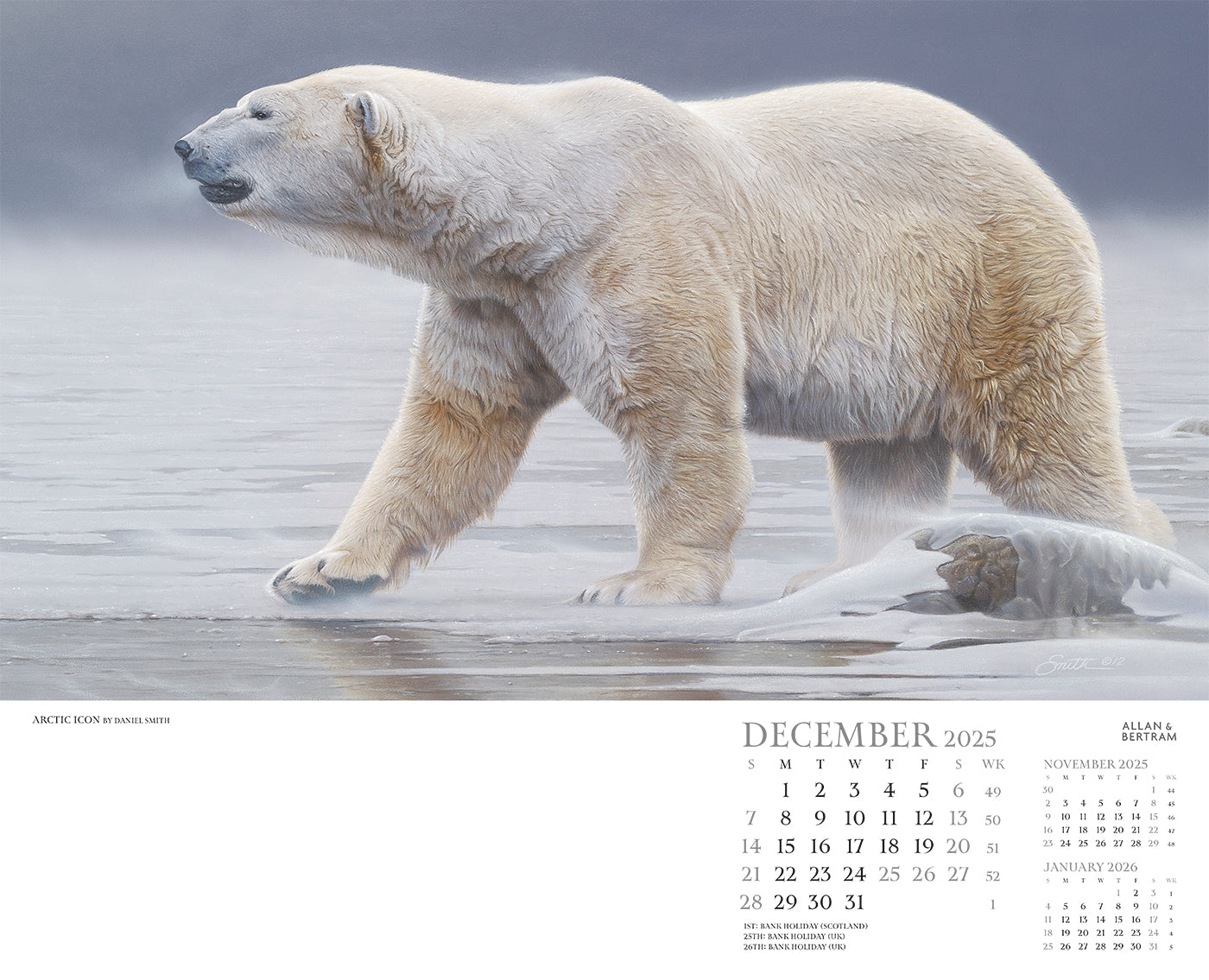 Call of the Wild Wall Calendar