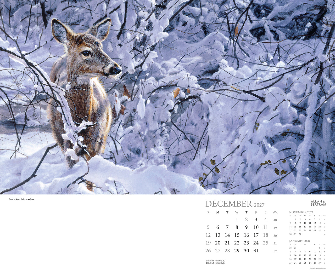 Call of the Wild Wall Calendar