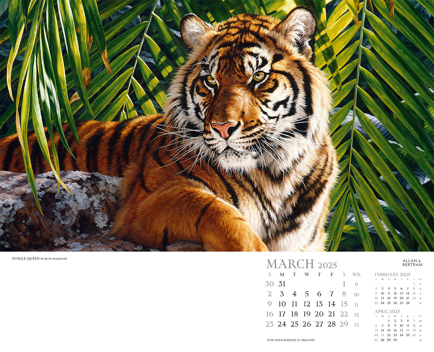 Call of the Wild Wall Calendar