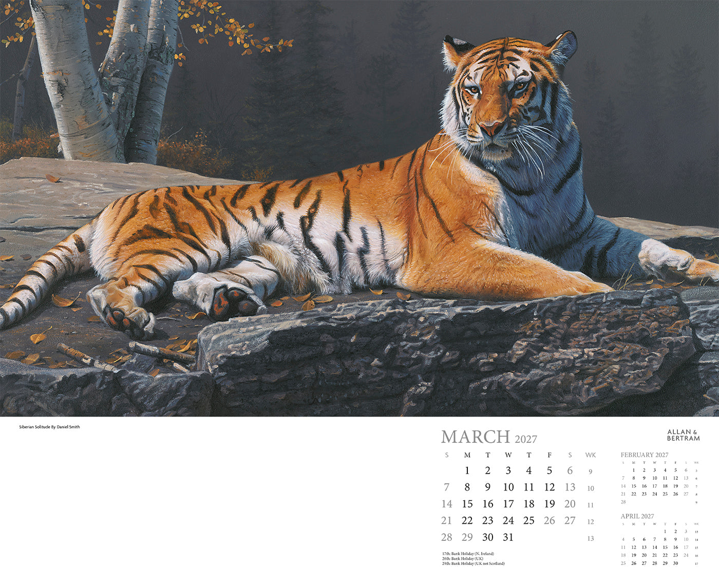 Call of the Wild Wall Calendar