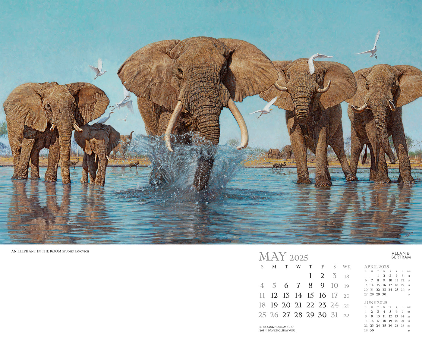 Call of the Wild Wall Calendar