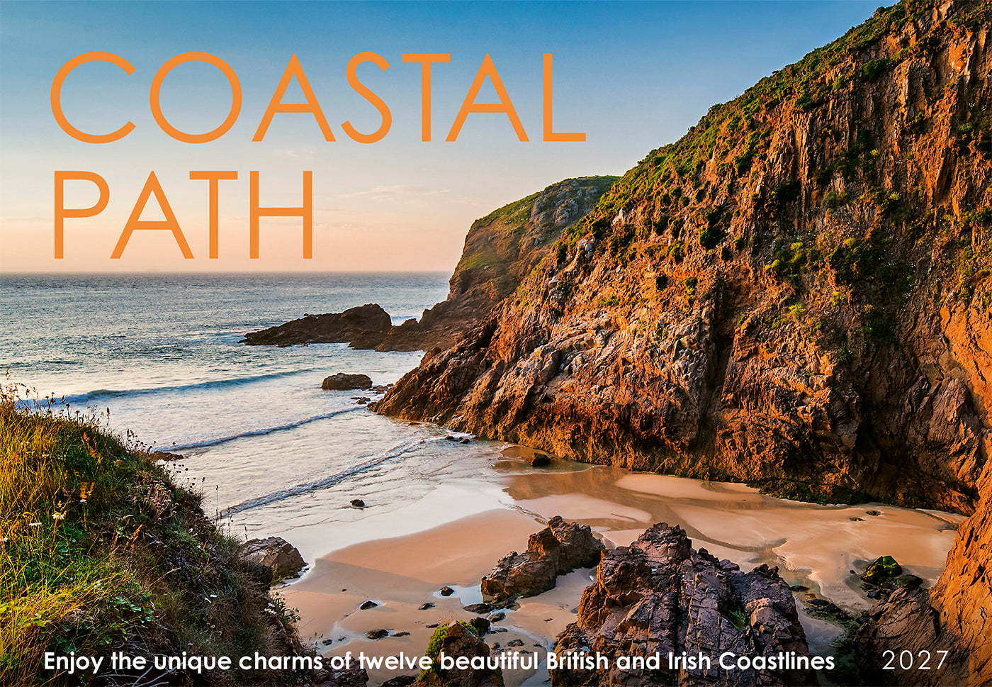 Coastal Path Midi Desk Calendar