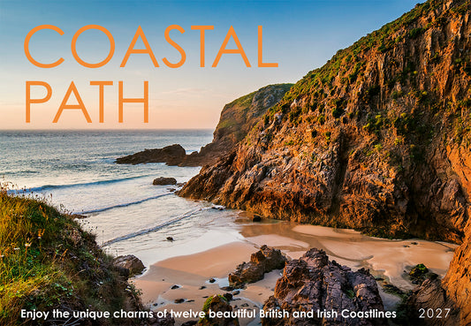 Coastal Path Midi Desk Calendar