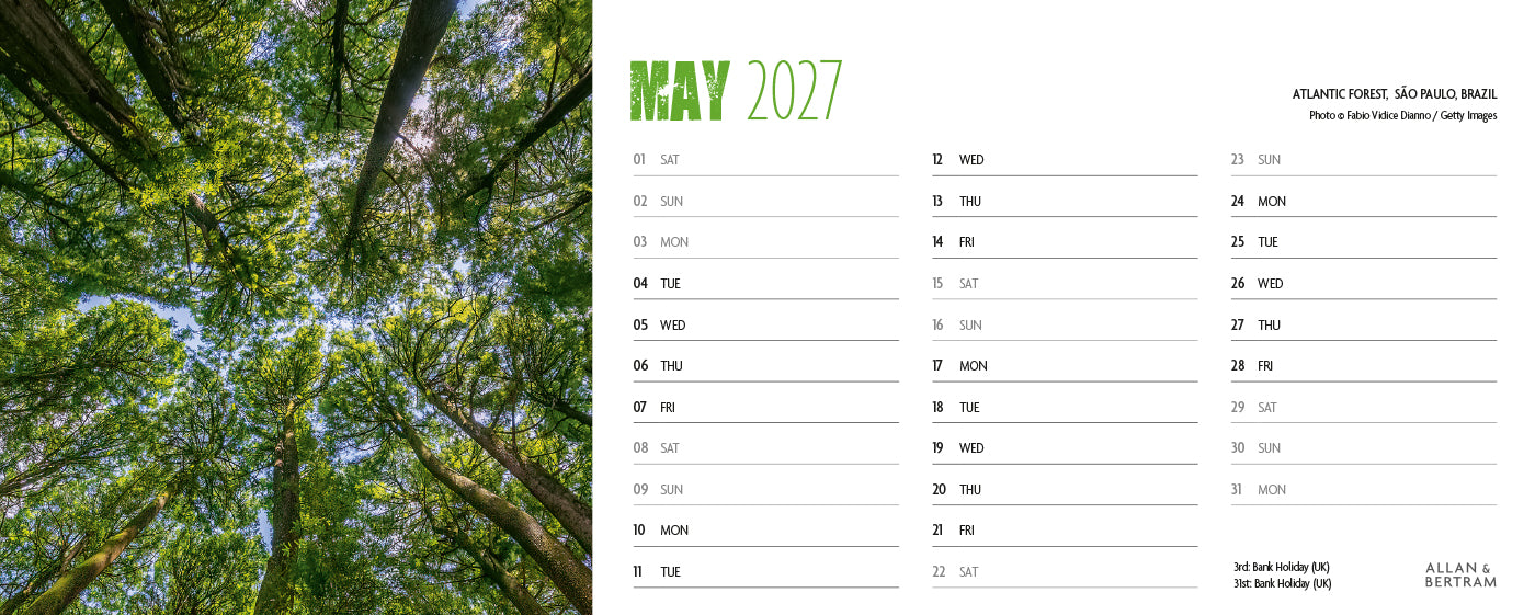 Earth Live Desk Calendar