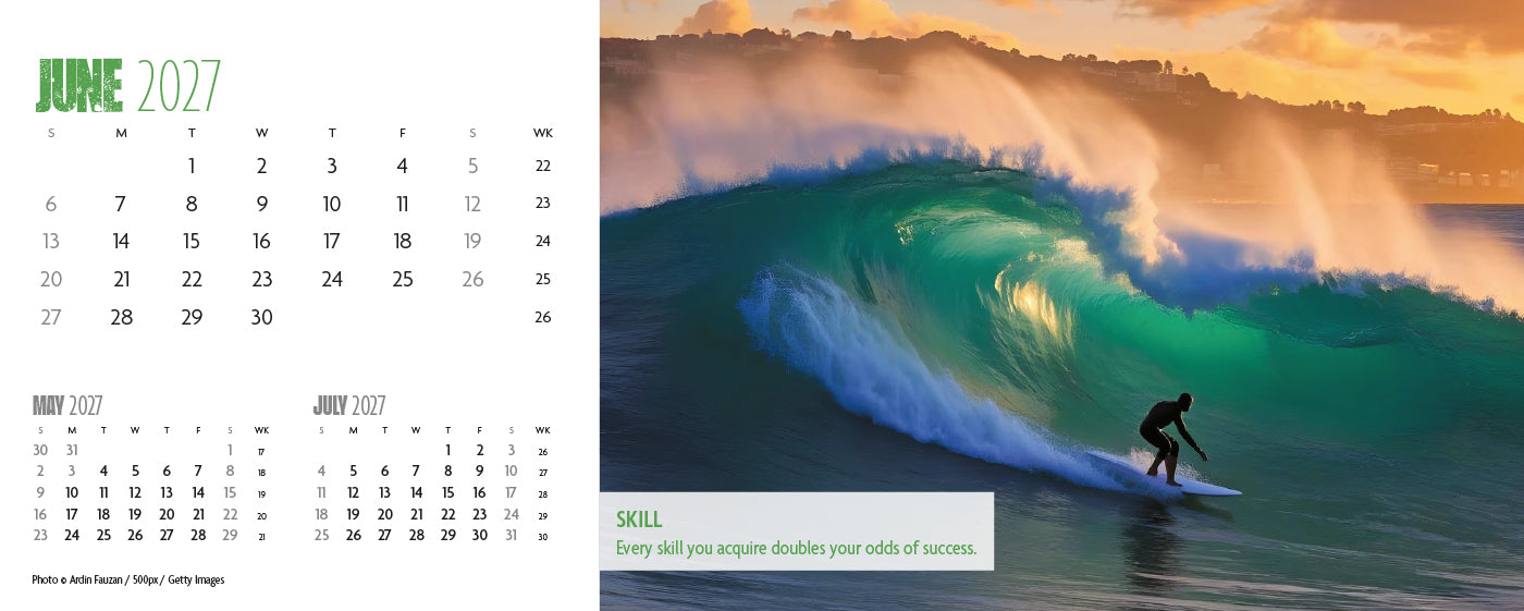 Earth Live Desk Calendar