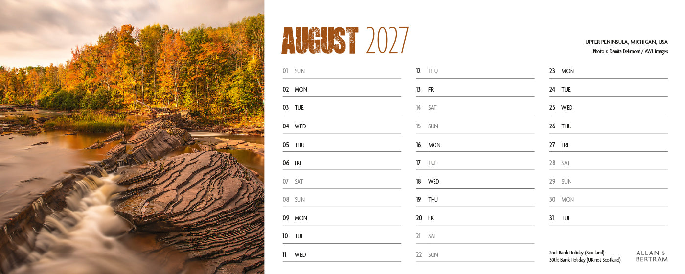 Earth Live Desk Calendar