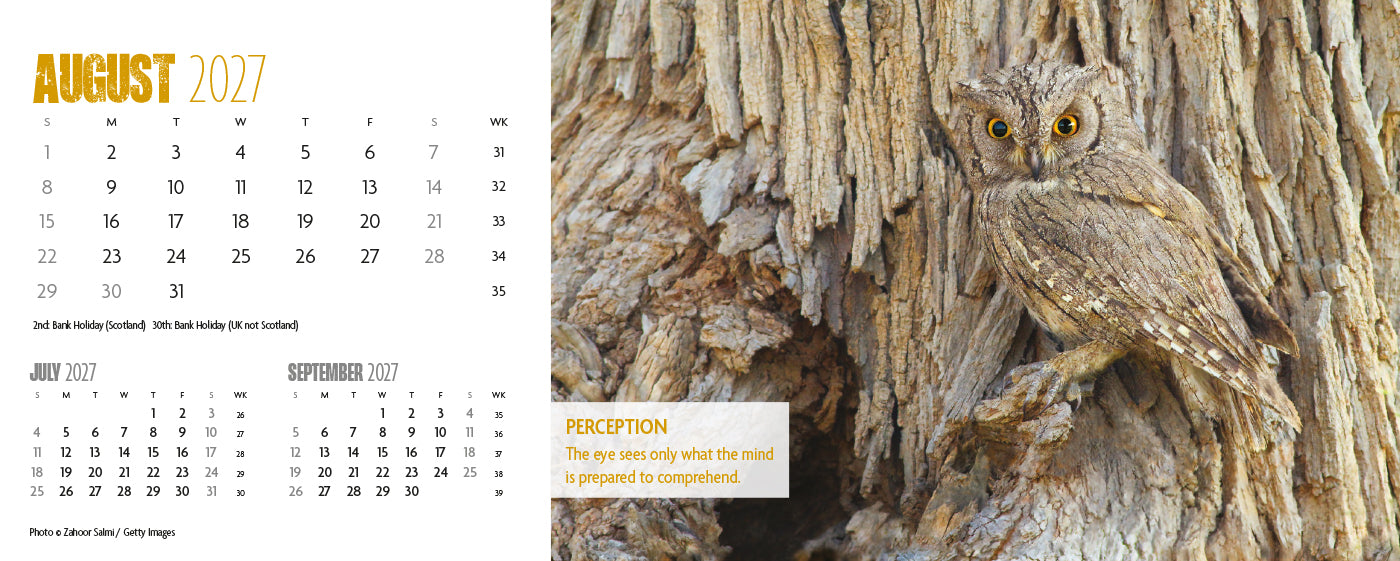 Earth Live Desk Calendar