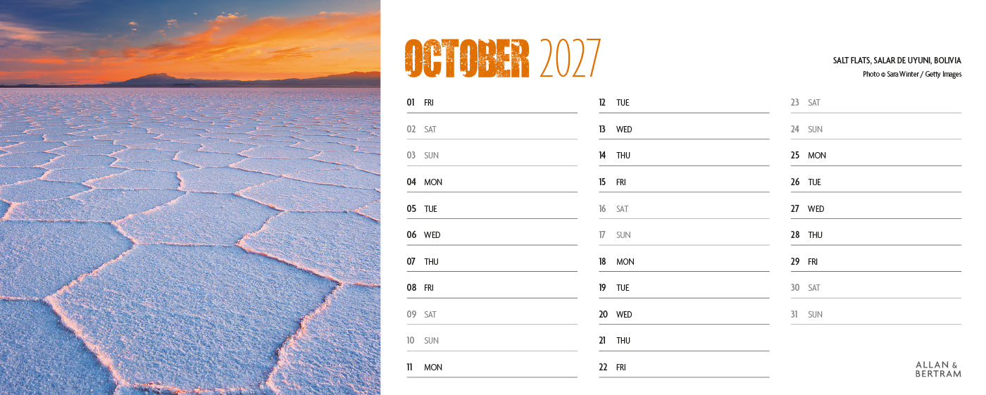 Earth Live Desk Calendar