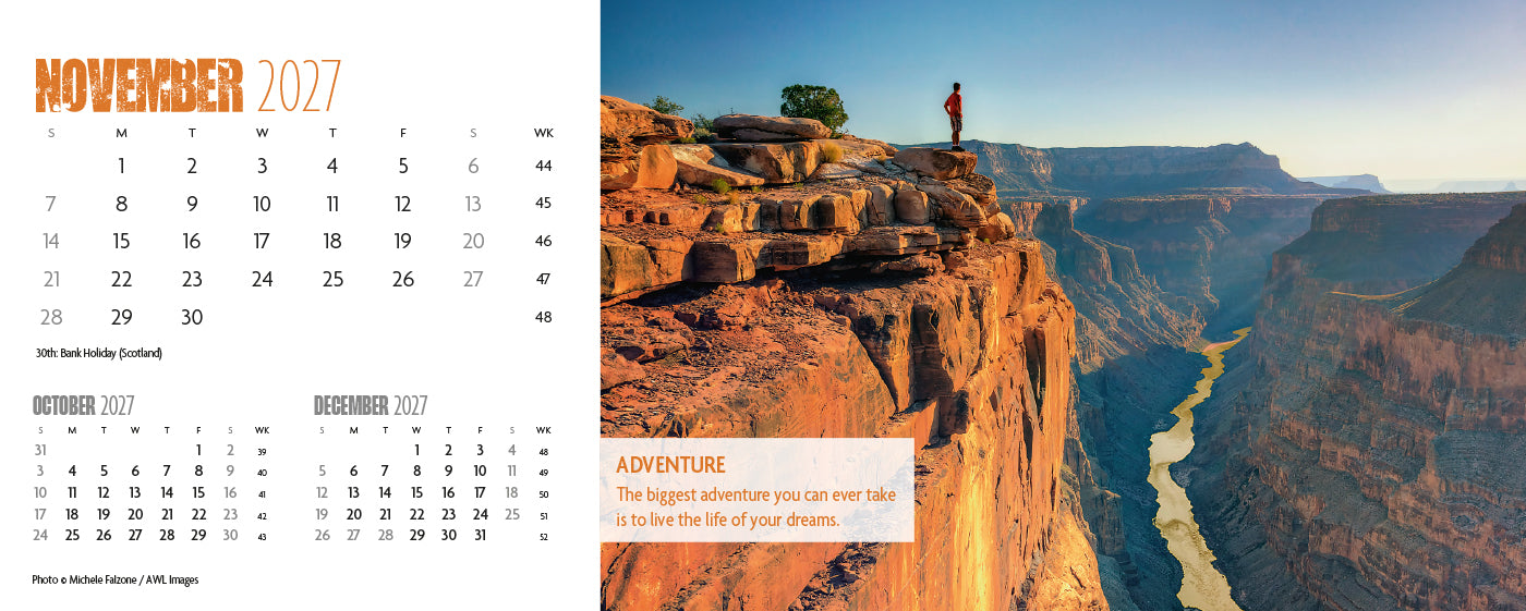 Earth Live Desk Calendar