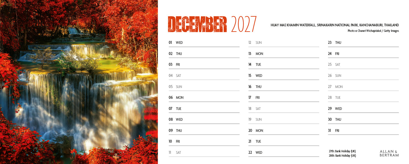 Earth Live Desk Calendar