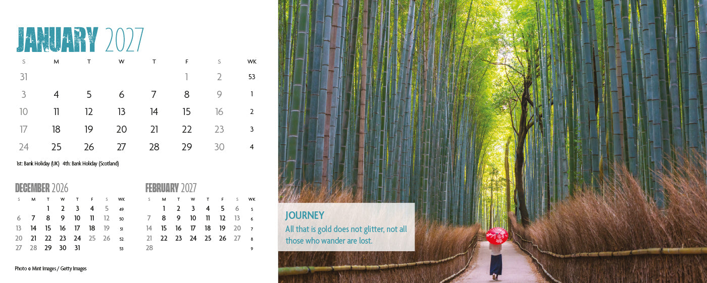Earth Live Desk Calendar