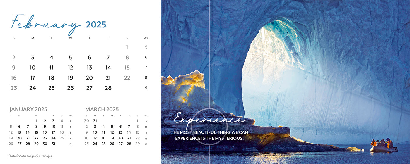 Earth Live Desk Calendar