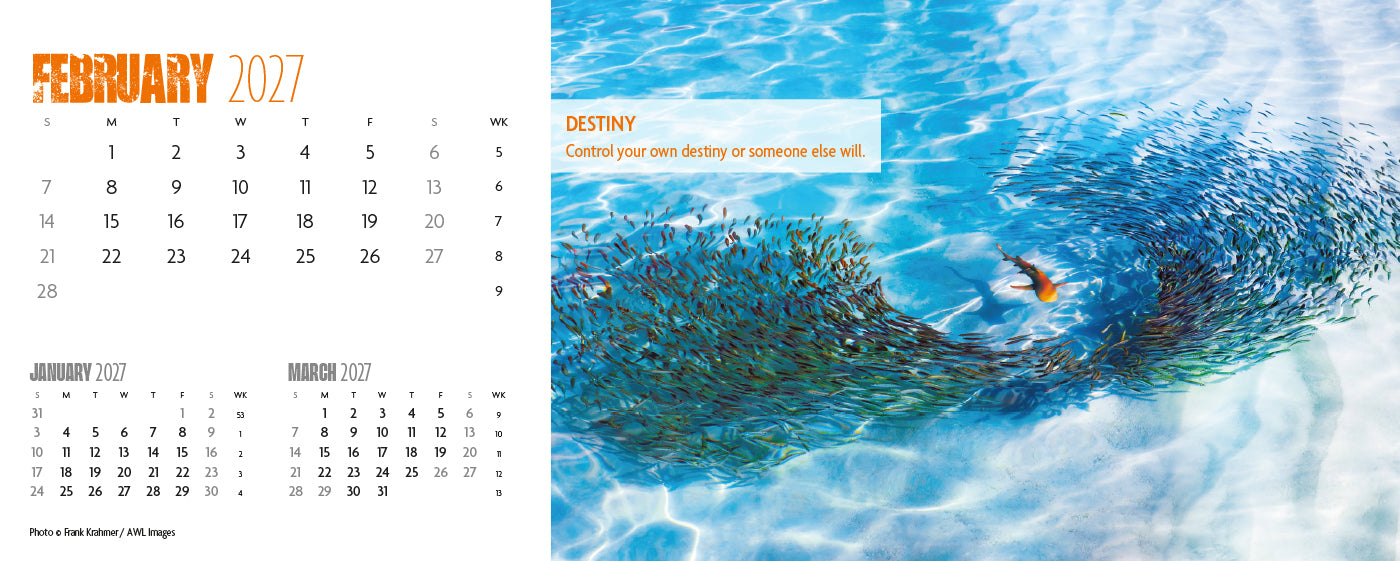 Earth Live Desk Calendar
