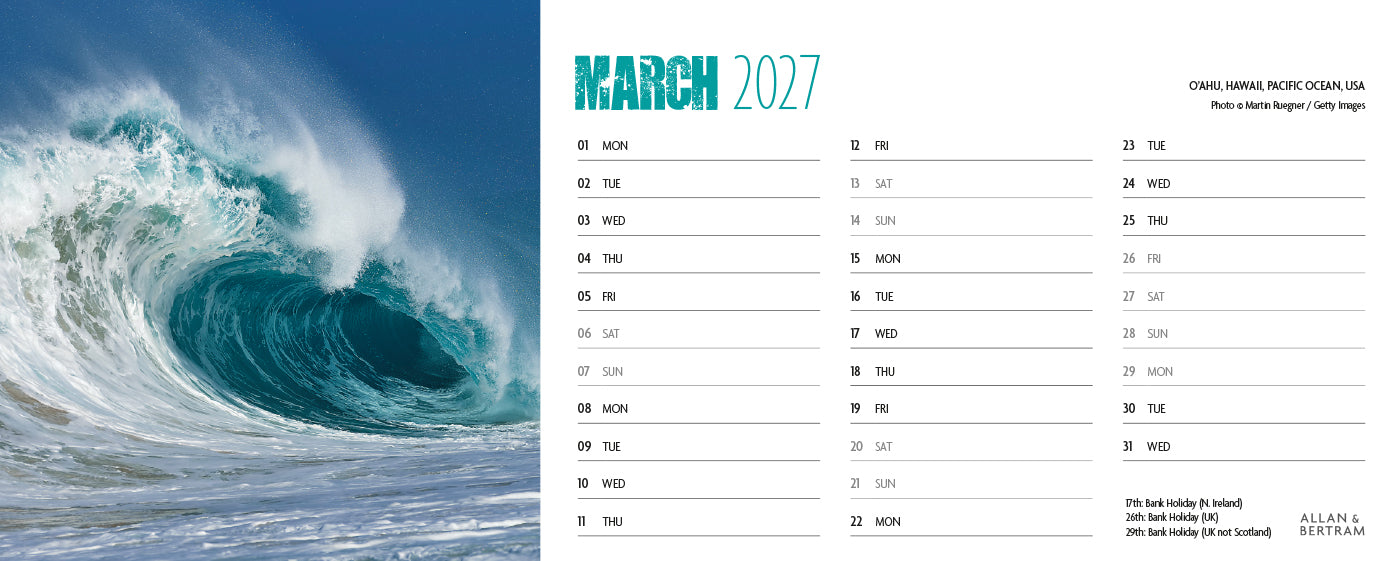 Earth Live Desk Calendar
