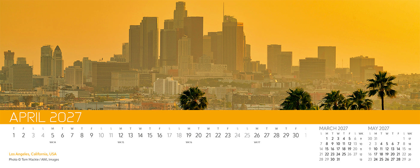 Explorer Desk Calendar