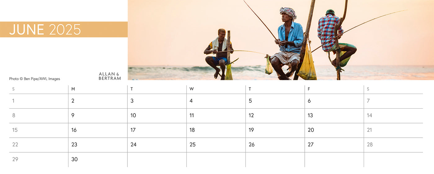 Explorer Desk Calendar