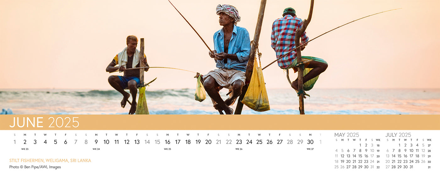 Explorer Desk Calendar