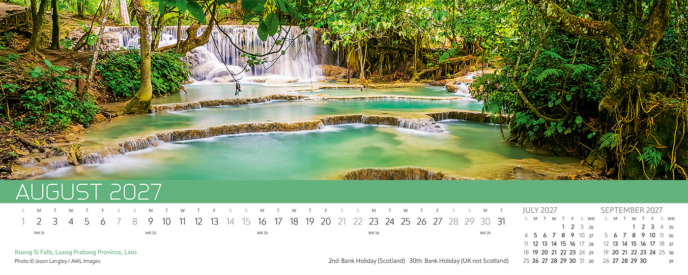 Explorer Desk Calendar