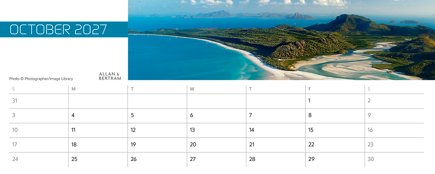 Explorer Desk Calendar