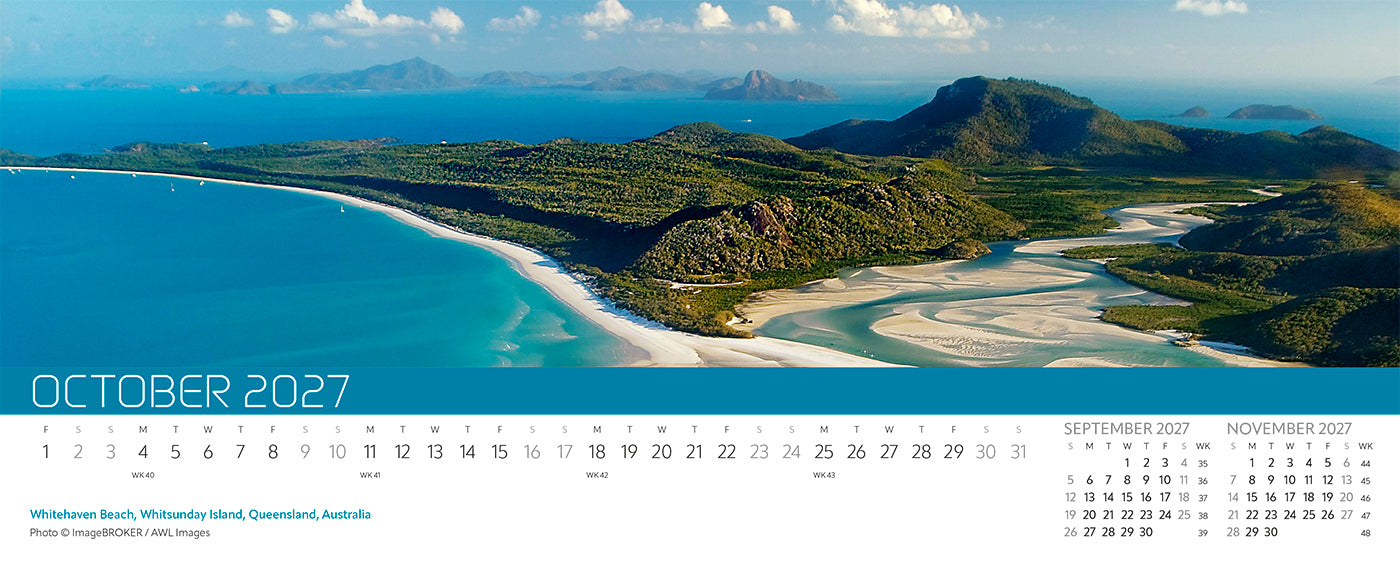 Explorer Desk Calendar