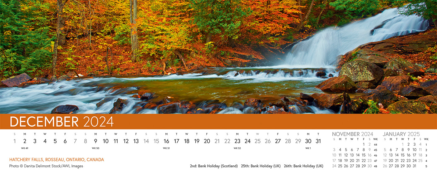 Explorer Desk Calendar