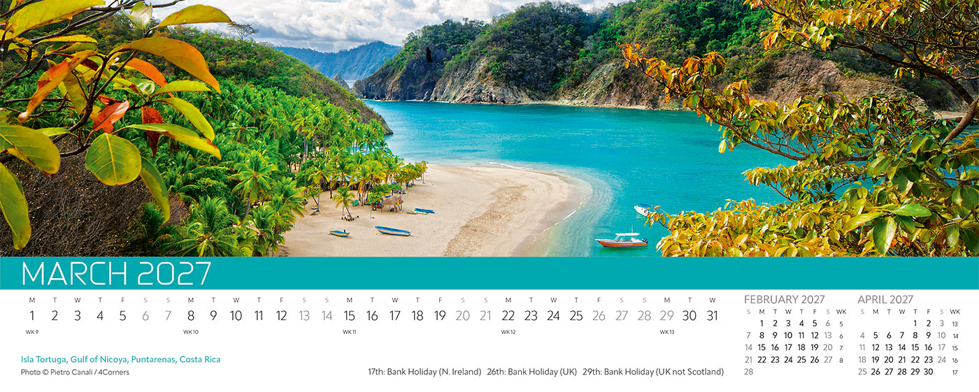Explorer Desk Calendar
