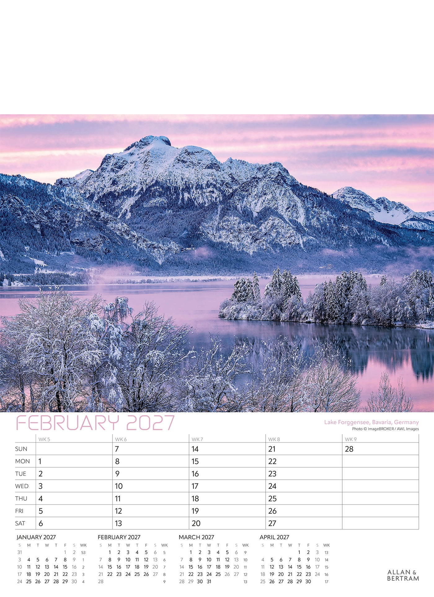 Explorer Junior Wall Calendar