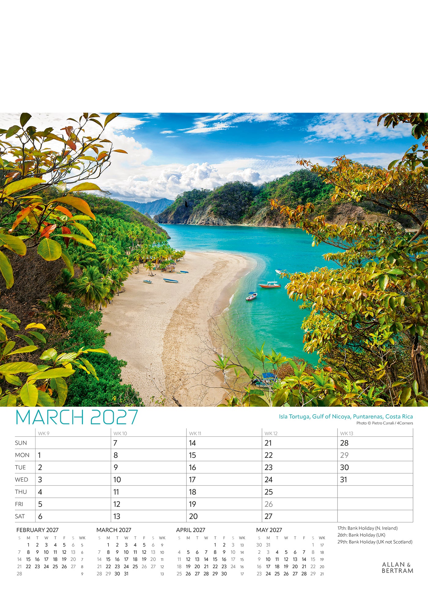 Explorer Junior Wall Calendar