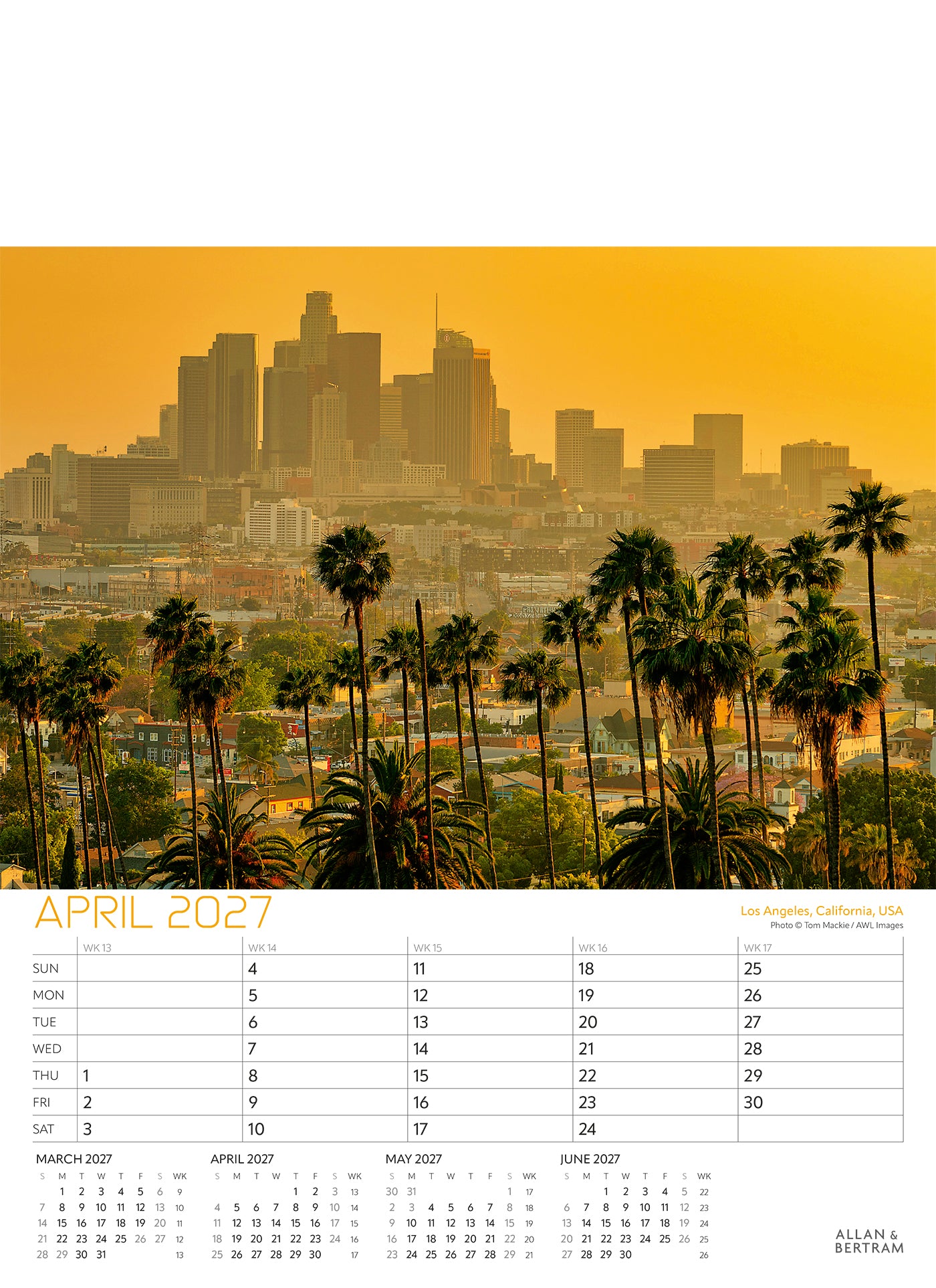 Explorer Junior Wall Calendar