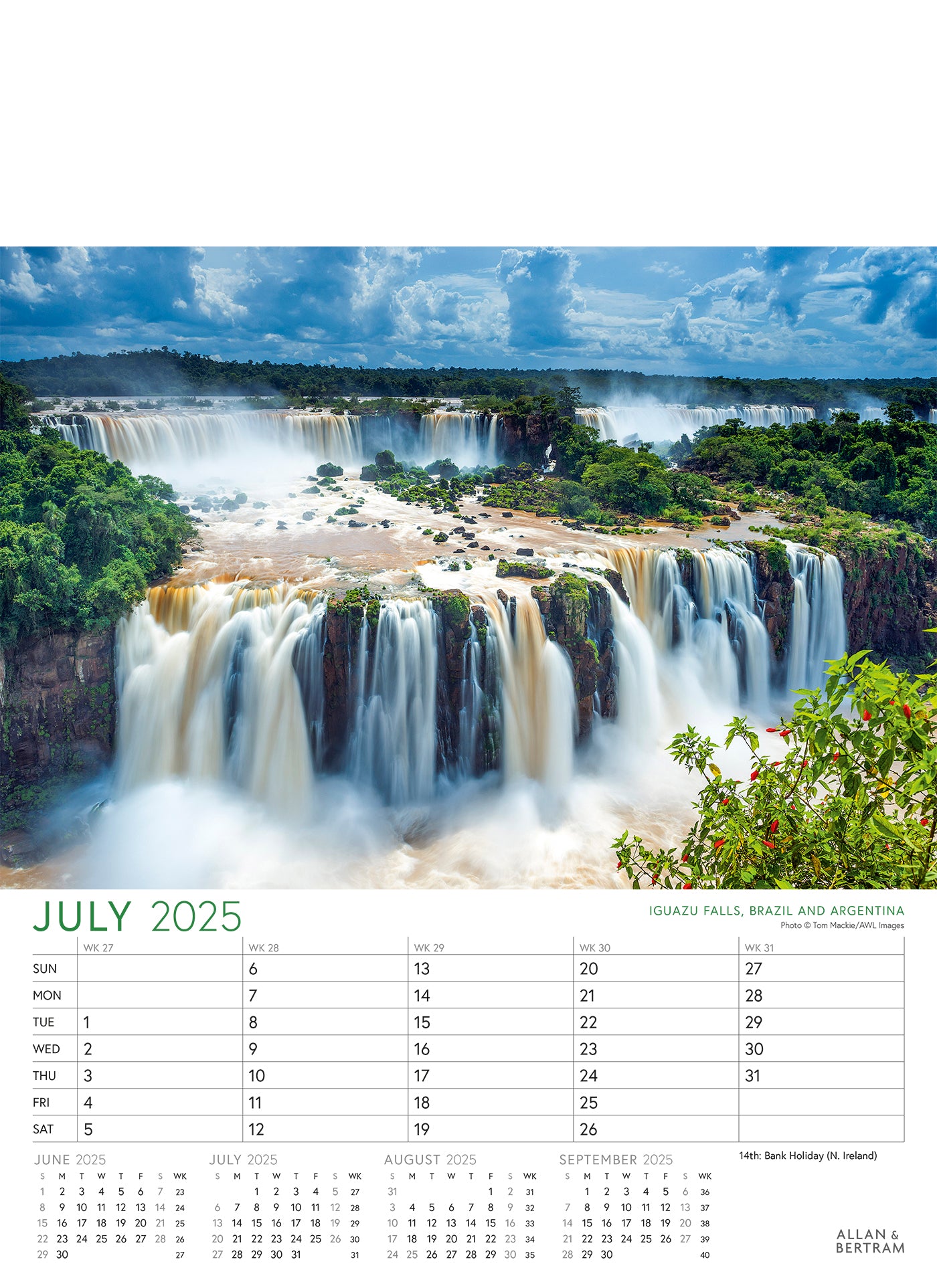 Explorer Junior Wall Calendar