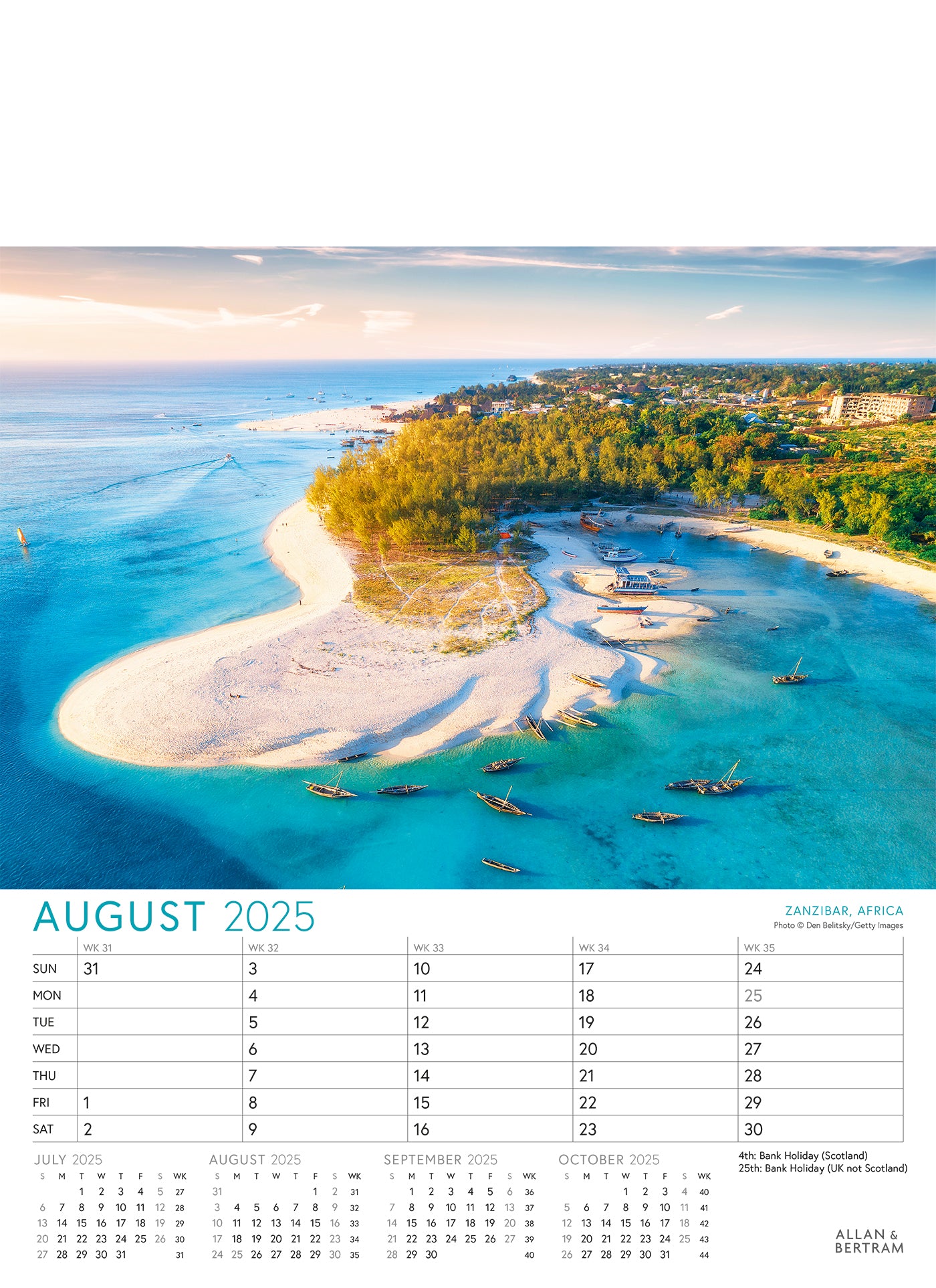 Explorer Junior Wall Calendar