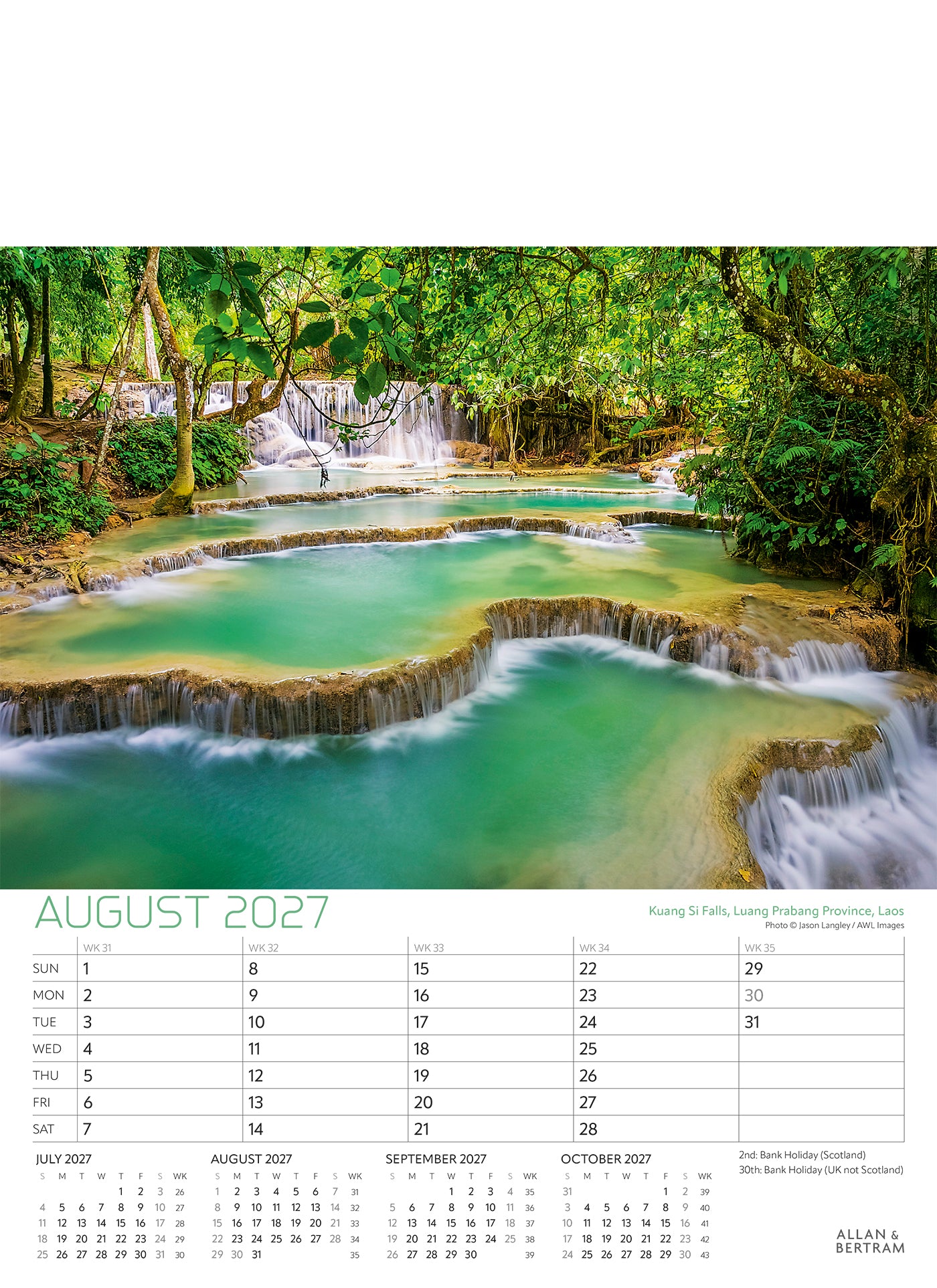 Explorer Junior Wall Calendar