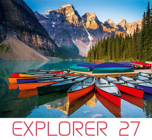 Explorer Wall Calendar