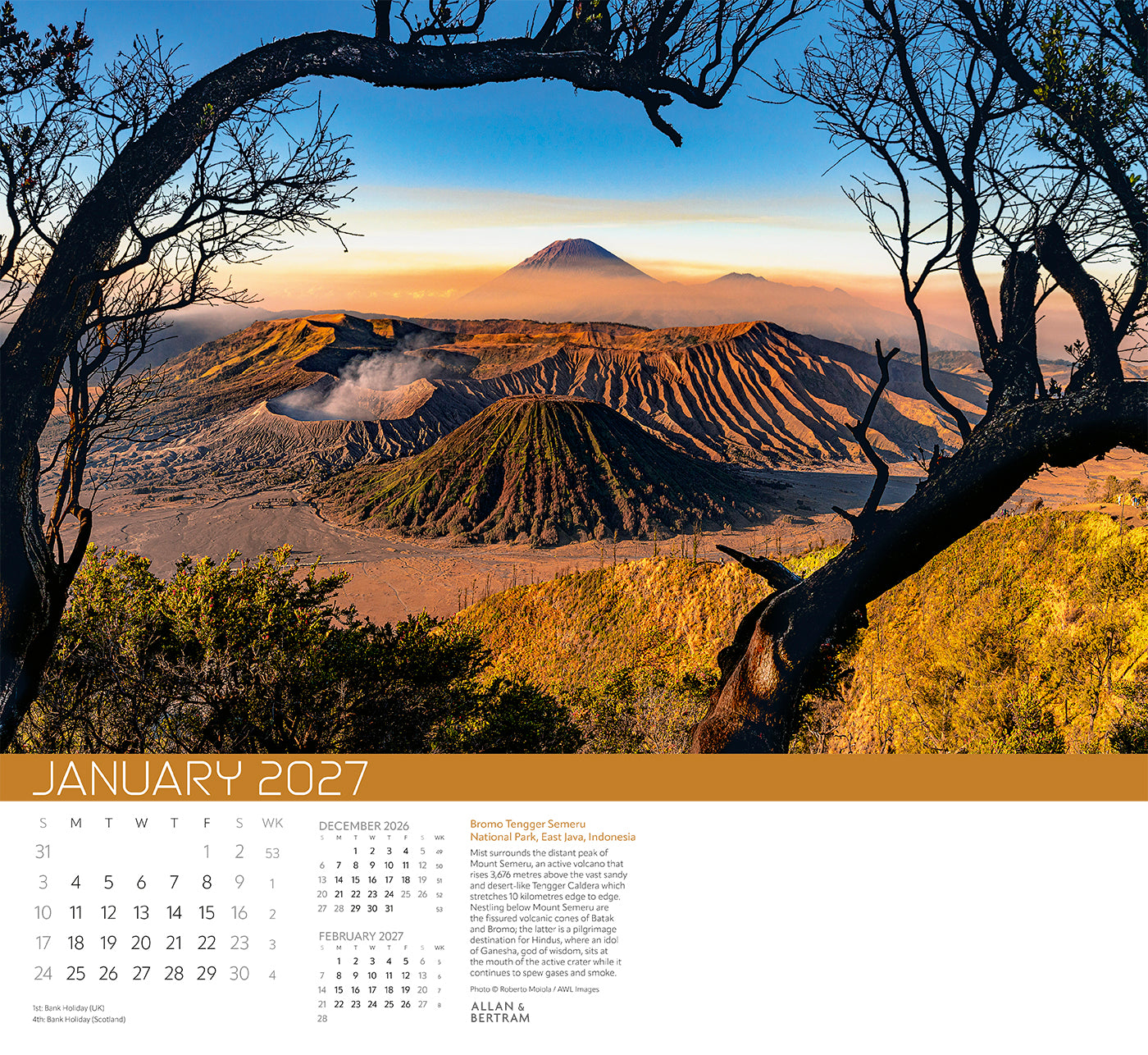 Explorer Wall Calendar