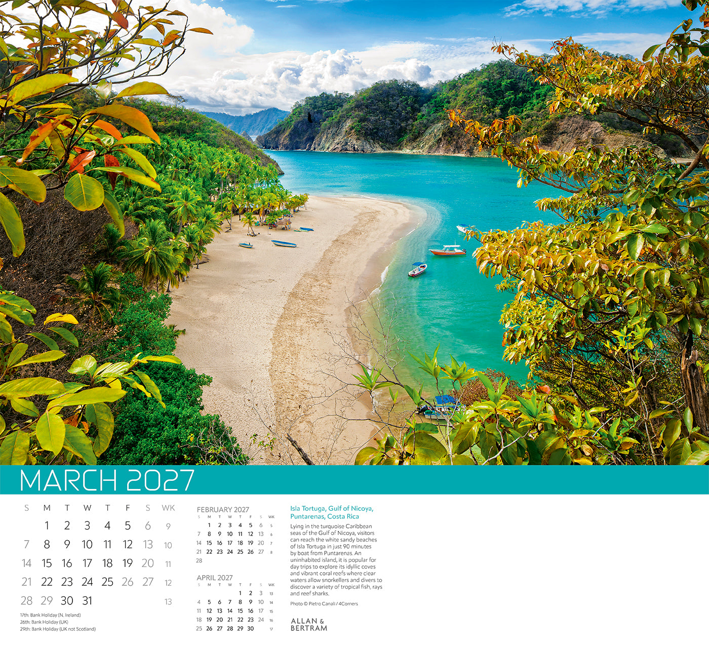 Explorer Wall Calendar