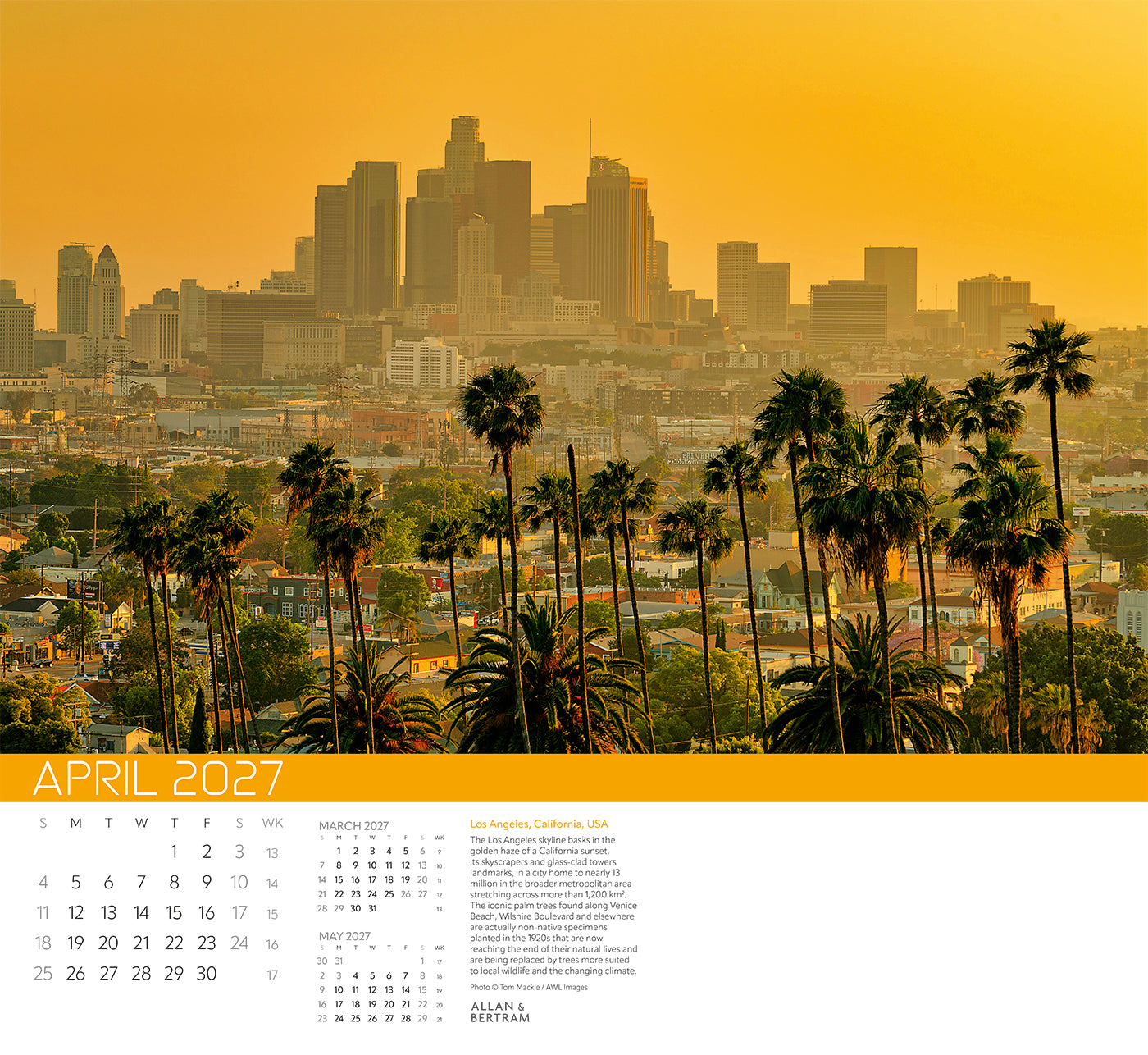 Explorer Wall Calendar