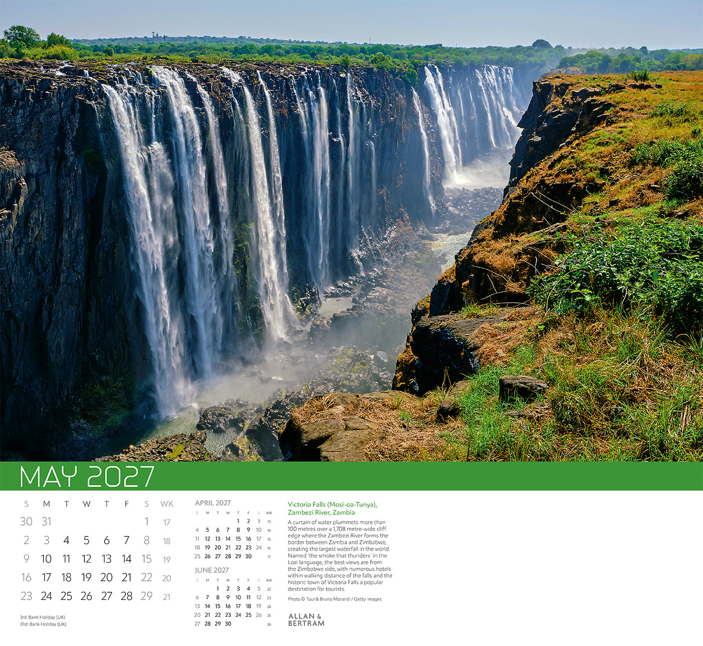 Explorer Wall Calendar